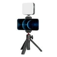 thumbnail image 2 of SmallRig simorr Vigor VK-50 Vlog Tripod Kit with Vibe P96 Video LED Light, Wave S1 Lite Microphone, 2 of 10