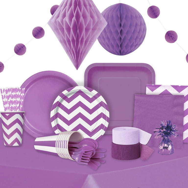 Lavender Foil Balloon Weight