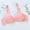 Pink, variant on Bras for Women Plus Size Support T-shirt Bras Seamless Full Coverage Bralettes Shapewear Everyday Full Figure Bras