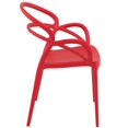 thumbnail image 7 of Compamia Mila Dining Arm Chair Red, Set of 2, 7 of 7