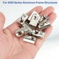 thumbnail image 4 of Uxcell Series t Slot Nuts, Roll-in Spring Ball Loaded Elastic Nuts Slot for Aluminum Extrusion Rail 3D Printer M8, 4 of 7