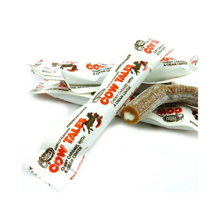 Goetze's Mini Cow Tales 1 pound cowtales cowtails goetze caramel candy wrapped