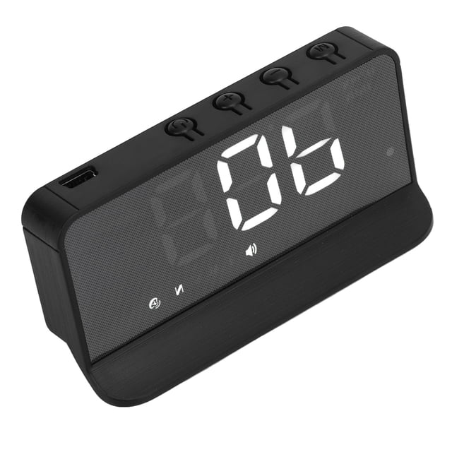 Pantalla HUD para coche, velocímetro GPS, advertencia de fatiga, configuración de KM/h MPH, brújula para coches, camiones, bicicletas, motocicletas, luz blanca