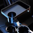 thumbnail image 1 of Multifunctional Car Cup Holder with Attachable Tray Support Adjustable Food Eating Support Vehicle Drinking Table Organizer Expander Game Office for Outdoor S, 1 of 9