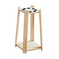 thumbnail image 3 of Siruishop Pool Cue Rack Professional Billiards Accessories Wooden Freestanding 8 Holes, 3 of 8
