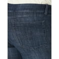 thumbnail image 4 of Wrangler Women's Plus Size Essential Mid Rise Straight Leg Jean, 4 of 6