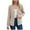 Beige, variant on Women Ribbed Cardigan Sweaters Versatile Long-Sleeve Open Front Knitted Solid Color Fall Winter Oversized Chunky Warm Trendy Casual Cozy Cute Outerwear