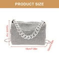 thumbnail image 2 of Women's Glitters Clutch Shoulder Bag Handbag for Everyday Use and Special Night, 2 of 8