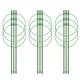 thumbnail image 1 of 1 pieza / 3 piezas / 5 piezas jardín enrejado soporte de plantas jaulas estacas para plantas trepado Abanopi TypeA/3 piezas, 1 of 7