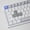 D 4PCS, variant on Chiikawa 4 Pcs Handmade Transparent Pc Backlit Keycaps For Mechanical Keyboard