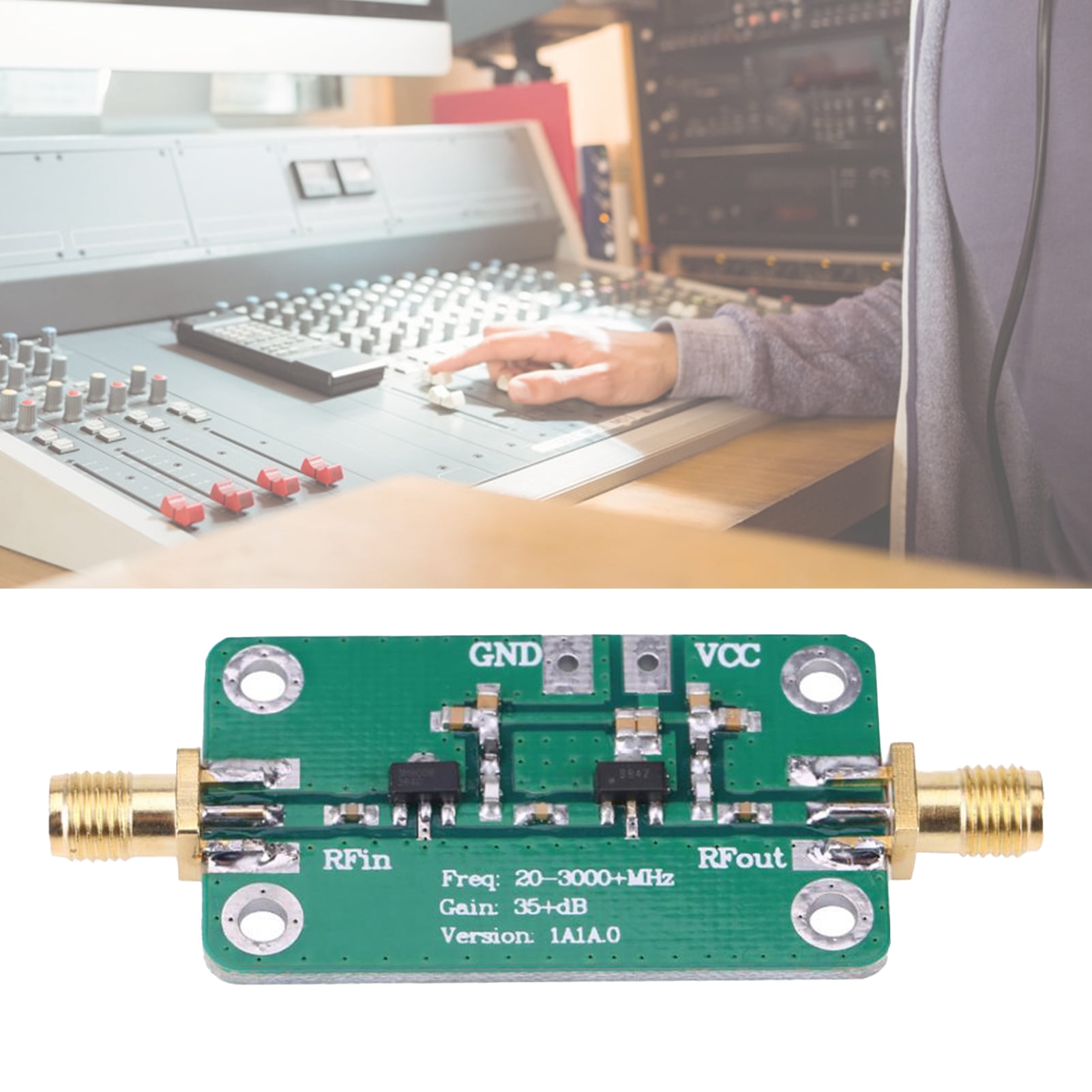 XWQ 203000MHz Gain 35dB Wide Band Amplifier Low Noise Low Power