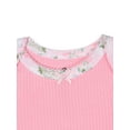 thumbnail image 4 of Just Born® Organic Baby Girl Bodysuits, 4-Pack, 4 of 15
