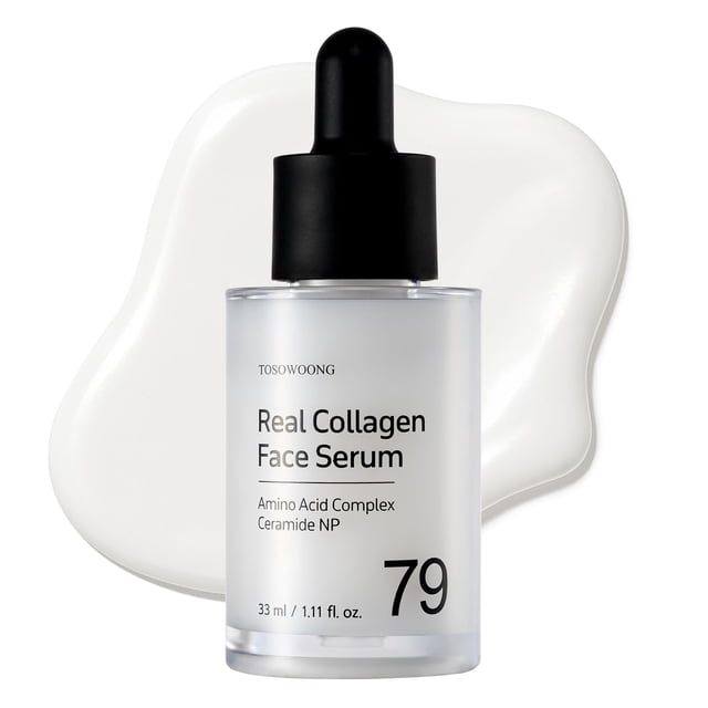 Sérum facial TOSOWOONG Real Collagen hidratante y reafirmante, 33 ml