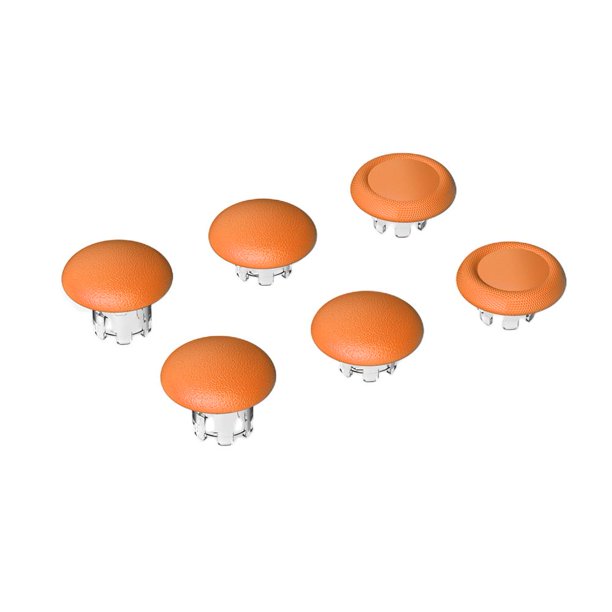 3D Thumbstick Grip Caps para PS5 Edge Elite Joystick Gamepad Naranja 6pcs FLhrweasw Nuevo
