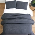thumbnail image 2 of Better Homes & Gardens Paisley Matelasse 3-Piece Duvet Set, Grey, Full/Queen, 2 of 11