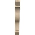 thumbnail image 2 of Ekena Millwork 5 1/2"W x 30"D x 42"H Funston Slat Smooth Bracket, Douglas Fir, 2 of 4