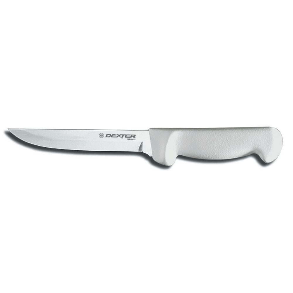 Dexter 6 " Wide Boning Knife White Handle