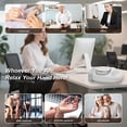 thumbnail image 6 of Hand Massager with Heat & Compression - Relieves Hand Fatigue & Soreness - Wrists & Fingers Massager for Stress & Pain Relief - Cordless Hand Massager for Arthritis & Carpal Tunnel - Ideal Gift, 6 of 9