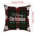 thumbnail image 3 of TIMIFIS Décorations de Noël Housse de Coussin en Coton Lin Housse de Coussin Home Sofa Decor, 3 of 3