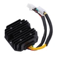 thumbnail image 2 of Motorcycle Rectifier，  Rectifier，7 Wires Rectifier Voltage Regulator Aluminum Motorcycle Accessories For Chinese CFMOTO 250 Charging And Starting System, 2 of 8