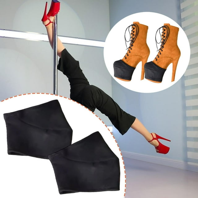 Protectores de zapatos de pole dance, calcetines de zapatos de alta resistencia profesionales para mujeres, accesorios antideslizantes, funda para S