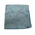thumbnail image 2 of Ultimate Textile (2 Dozen) Miranda 17 x 17-Inch Damask Cloth Napkins- Jacquard Weave, Slate Blue, 2 of 3