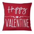 thumbnail image 1 of Housses de Coussin de Saint-Valentin, Housse de Coussin Imprimée en Lin, Housse de Coussin de Vacances, Taie d'Oreiller pour Salon, Housses de Coussin Rouges pour Salon, 1 of 6
