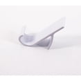 thumbnail image 4 of 6 Pieces Universal Towel Radiator Hook - Plastic, White, 4 of 5