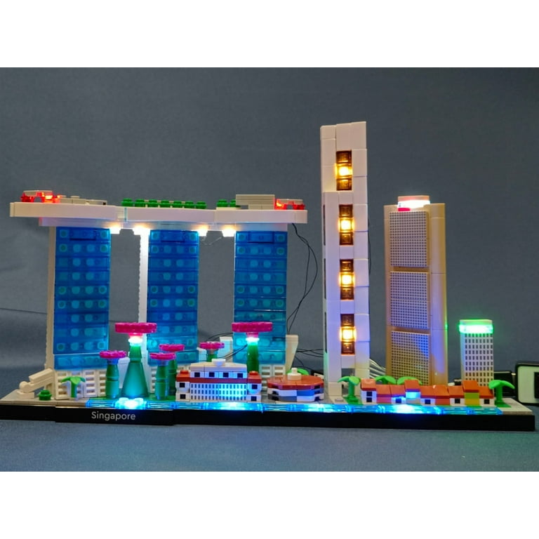 Brickstars LED Lighting Kit for Lego 21057 Architecture Singapore