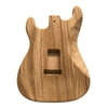 Polished Wood Type Electric Maple Guitar Barrel Body Unfinished Electric Guitar Barrel
