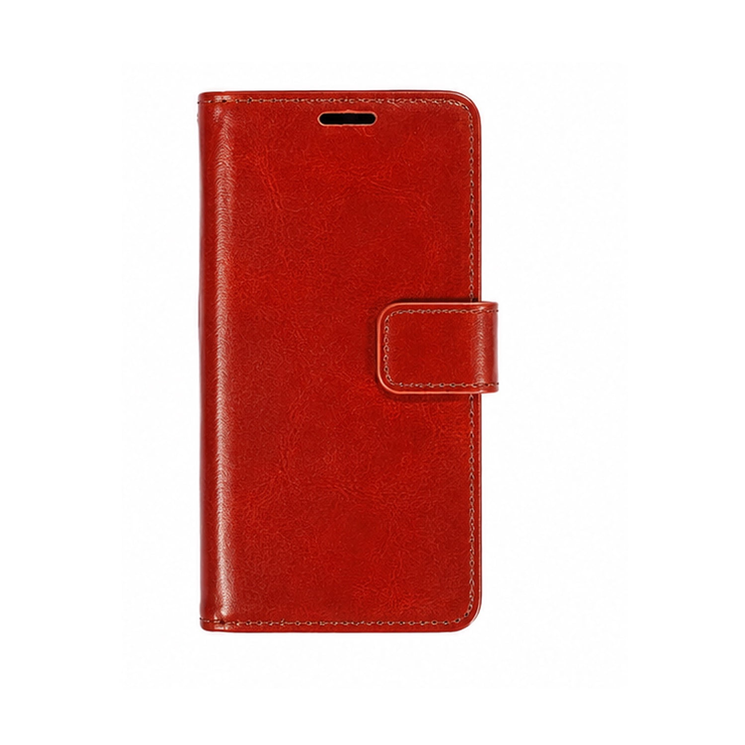 UWC-Large (5.2"-5.5") Universal Wallet Case with 360 Degree Rotating Swivel Stand - Brown