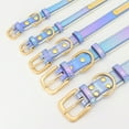 thumbnail image 3 of Beirui Soft PU Leather Dog Collar Personalised Name Tag with Alloy Buckle, 3 of 14
