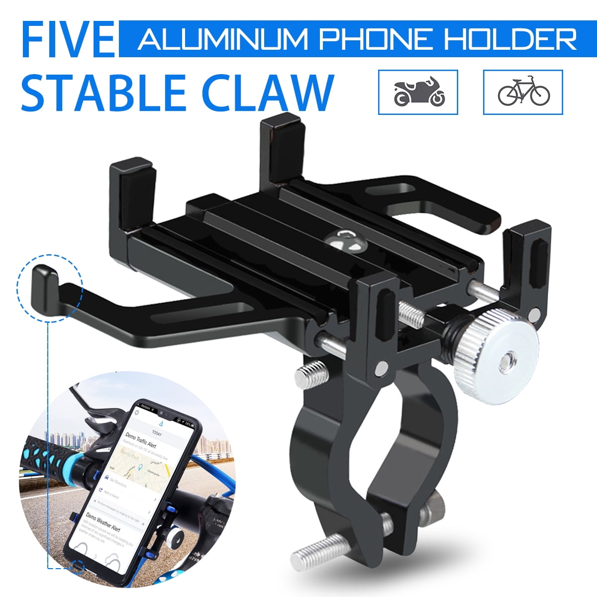 motorcycle phone clip