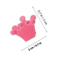 thumbnail image 2 of BRIGHTFUFU 50Pcs Girls Hair Barrettes Plastic Classic Colors Design for Daily Use Assorted Color, 2 of 5