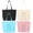 Black + Beige + Pink + Purple, variant on 4Pcs Women Beach Tote Bag with Zipper Mesh Pockets, Large Capacity for Pool Travel Cruise Vacation, Black Beige Pink Blue