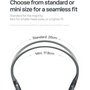 New Shokz OpenRun Pro 2 - Open-Ear, Bone Conduction Sport Headphones - Sweat Resistant, Workout Headphones with 30ft Bluetooth - Secure, Comfortable Fit - Deep Bass and Smart Mic - SHOKZ App (Black)