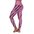 thumbnail image 3 of Effete Feline Claw Marks Scratch High Waist Yoga Leggings (AOP), 3 of 4