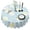 Daisy-30, variant on Round Tablecloth Wrinkle Free 60 Inch Table Cover Daisy Design Kitchen Dining