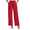 Red, variant on Womens Dress Pants Wide Leg Stretchy Work Pants Women High Waisted Business Casual Trousers Slacks with Pockets