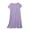 Purple, variant on Horkkom Short Sleeve Nightgowns for Women Cotton Solid Color Crew Neck Sleep Shirts Loose Soft Sleepwear L, Gifts for Women