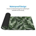 thumbnail image 5 of Disketp Gaming Mouse Pad Tropical Palm Leaves1 Pattern Large Mouse Mat Long Extended Desk Pad Non-Slip Rubber Mice Pads Stitched Edges Thin Pad (11.8x31.5 Inch), 5 of 9