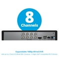 thumbnail image 6 of Night Owl Bluetooth 8 Channel DVR with 1TB Hard Drive, and 4 Wired 1080p HD Spotlight Security Cameras, Outdoor, HDMI Connector, 6 of 10