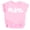 Pink Shirt, variant on Retro Big Sister Sibling Reveal Announcement Shirt for Baby and Toddler Girls Sibling Outfits Mauve Shirt