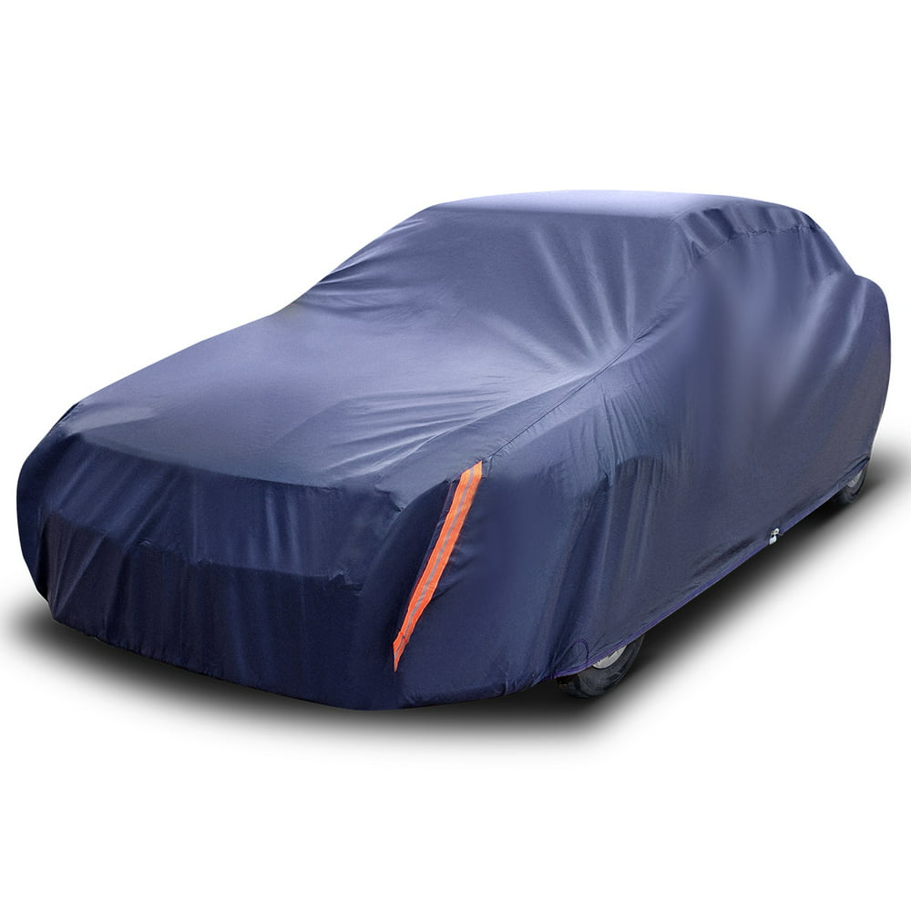 Universal Full Car Cover Waterproof All Weather Protection Fits Midsize