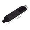 thumbnail image 3 of Pulsera Bolsa de herramientas magnética portátil cómoda para piezas de hardware (cinco nudos negros) Likrtyny Para estrenar, 3 of 9