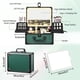 thumbnail image 4 of Estuche de maquillaje GALHUBIS con espejo iluminado impermeable negro, 4 of 8