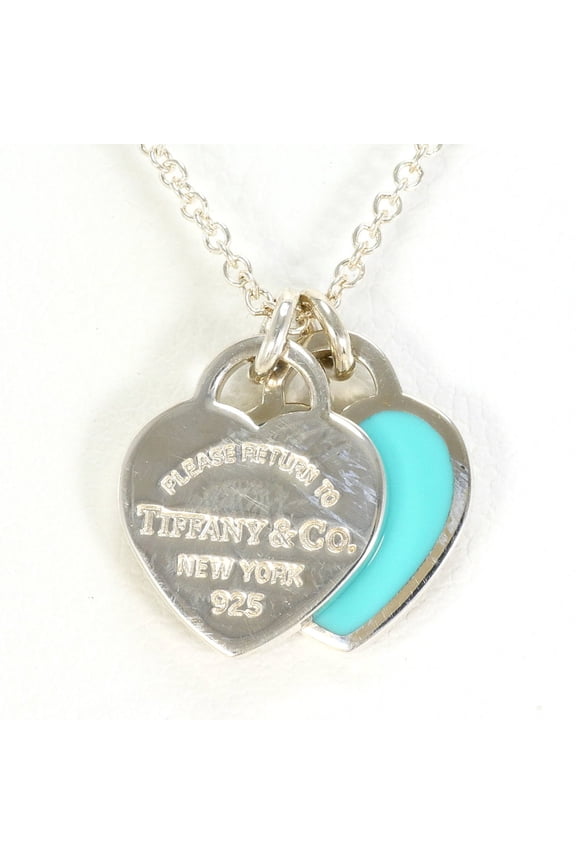 Pre-Owned Tiffany & Co. 925 Sterling Silver Necklace, Approx. 16.5 inches (40cm), Total Weight:...