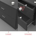 thumbnail image 3 of Magnetic Child Lock Children Protection Baby Safety White Plastic Lock Drawer Latch Cabinet Door Lock Limiter kids Security Lock, 3 of 5
