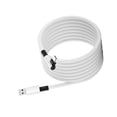 thumbnail image 3 of TAPDRA 5M 16FT VR Link Cable L-Shaped Connector Stable Connection Durable Tensile For Quest Series Pico 4 PC Steam VR Game, 3 of 7
