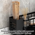 thumbnail image 4 of Multi-functional Kitchen Sink Storage Rack - Countertop Sponge & Dishcloth Drain Organizer, Durable Sink-Side Rack for Kitchen Essentials, for Valentine's Day Dinner Prep & Kitchen Tidying, D, 4 of 5